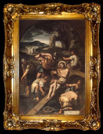 framed  RIBALTA, Francisco Christ Nailed to the Cross, ta009-2